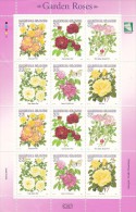 Marshall Islands 2000 Roses Sheetlet MNH - Islas Marshall