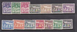 Turks And Caicos Islands 1938-45 King George VI Mint Hinged Set - Turks & Caicos