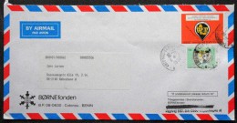 Rwanda Air Mail Cover Sent To Denmark  ( Lot 3677 ) - Autres & Non Classés