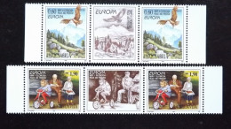 Jugoslawien 2712/3 Gutter-Pair, Zwischensteg ++/mnh, EUROPA/CEPT 1995, Frieden Und Freiheit - Otros & Sin Clasificación