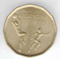 ARGENTINA 20 PESOS 1978 MUNDIAL FUTBOL 1978 - Argentine