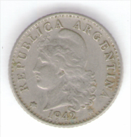 ARGENTINA 5 CENTAVOS 1942 - Argentinië