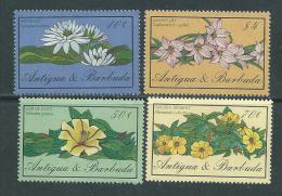 Antigua N° 923 / 26 XX  Flore : Fleurs Indigènes ( I ), Les 4 Valeurs  Sans Charnière, TB - 1960-1981 Autonomie Interne