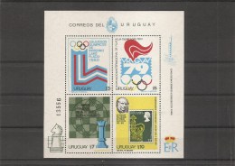 JO D'hiver De LakePlacid -1980 ( BF 42 XXX -MNh- De L'Uruguay) - Invierno 1980: Lake Placid