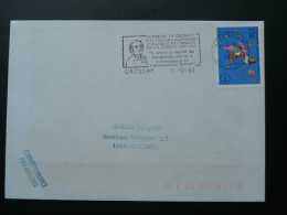 95 Val D'Oise Groslay Horloger Ferdinand Berthoud - Flamme Sur Lettre Postmark On Cover - Horlogerie