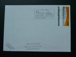 95 Val D'Oise St Ouen L'Aumone Revolution Française - Flamme Sur Lettre Postmark On Cover - Révolution Française