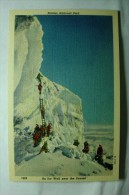 Glacier National Park, Mont, An Ice Wall Near The Summit - Otros & Sin Clasificación