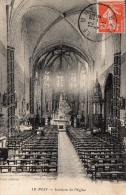 VAR 83 LE MUY INTERIEUR DE L'EGLISE  1911 - Le Muy