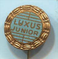 Cycling, Bike, Bicycles - LUXUS JUNIOR, Netherlands, Old Pin, Badge, Enamel - Radsport