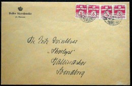 Denmark 1958  Letter BOLLER 8-3-1958 Pr.HORSENS  ( Lot 3726 ) - Brieven En Documenten