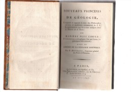 Nouveaux Principes De Géologie .Philippe BERTRAND.XVI-538 Pages.An-VI(1797)In-8 - 1701-1800