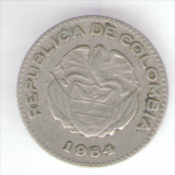 COLOMBIA 10 CENTAVOS 1964 - Kolumbien