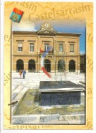 Delcampe - 82 - Castelsarrasin - La Mairie Et La Fontaine De La Liberté - Collection "les Authentiques Et Les Imaginaires" - Castelsarrasin