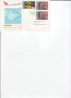 Vaduz Zurich Anchorage Tokyo1986 - Alaska Par Swissair - Erstflug Inaugural Flight 1er Vol - Suisse Liechtenstein - Lettres & Documents