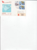 Zurich Anchorage Tokyo1986 - Alaska Par Swissair - Erstflug Inaugural Flight 1er Vol - Suisse - Premiers Vols