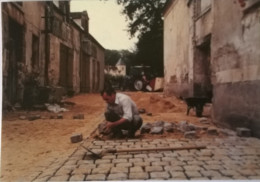 Flins Sur Seine - Manuel COITO Repave La Cour De L'Orangerie Du Château De Flins 07/1991- 300ex - Flins Sur Seine