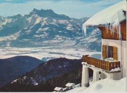 SUISSE,SWITZERLAND,SWISS, HELVETIA,SCHWEIZ,SVIZZERA ,LEYSIN ,VAUD,AIGLE,IL YA 34 ANS,NEIGE,HIVER DUR,chalet - Aigle