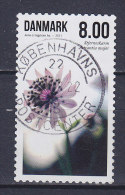 Denmark 2011 Mi. 1856 A    8.00 Kr. Summer Flower Blume (from Sheet) Deluxe Cancel !! - Oblitérés