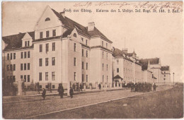 ELBING Westpreußen Kaserne 5.Infanterie Regiment Nr 148 2. Bataillon Elblag Gelaufen 29.4.1916 Als Feldpost - Ostpreussen