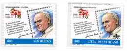 1998 ITALIA EMISSIONI CONGIUNTE CON VENEZUELA, ALBANIA, SAN MARINO, VATICANO, ONU GINEVRA  ** - Full Sheets