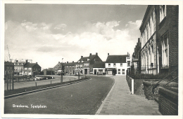 Breskens, Spuiplein  (glansfotokaart) - Breskens