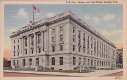 U S Court House And Post Office Lincoln Nebraska 1950 - Lincoln