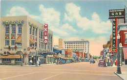 220615-New Mexico, Albuquerque, Central Avenue, Looking East, Kimo Theatre, Curteich No 8A-H1898 - Albuquerque