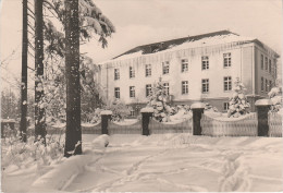 AK Antonshöhe Sanatorium Klinik Winter Bei Antonsthal Breitenbrunn Schwarzenberg Aue Pöhla Erlabrunn Erla Rittersgrün - Breitenbrunn