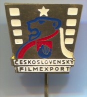 Films - CSSR Filmexport, Enamel, Pin, Old Badge - Filmmanie