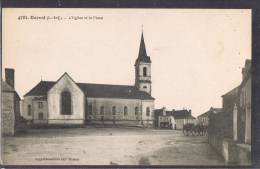 DERVAL . L'Eglise Et La Place . - Derval