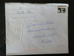 43/949   LETTRE  P.B.   FRANKERING GECONTROLEERD - Brieven En Documenten