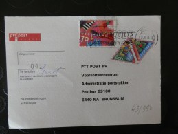 43/952     CP   P.B.  PTT POST - Covers & Documents