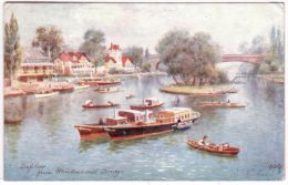 From MAIDENHEAD  -  Tuck's Post Card Coloured - Andere & Zonder Classificatie