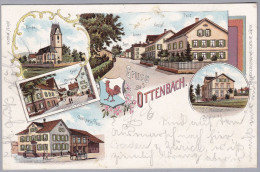 AK ZH OTTENBACH 1902-06-24 Litho H. Guggenheim #10259 - Ottenbach