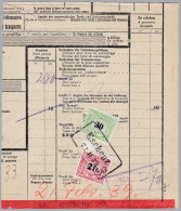 Heimat TG ESCHENZ SBB 21-11-39 Bahnstempel Eisenbahnmarken Auf Frachtbrief Stück - Spoorwegen