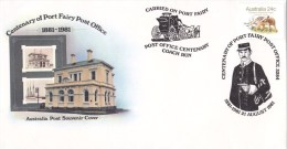 Australia 1981 Centenary Of Port Fairy Post Office Souvenire Cover - Briefe U. Dokumente