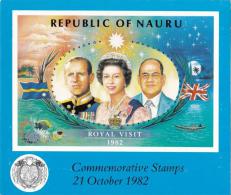 Nauru 1982 Royal Visit Presentation Pack - Nauru