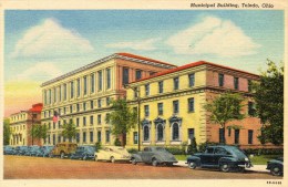 - Municipal Building, Toledo. Ohio - Scan Verso - - Toledo