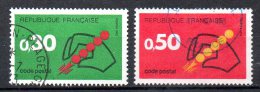 FRANCE. N°1719-20 Oblitérés De 1972. Code Postal. - Postleitzahl