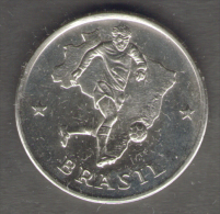 1990 WORLD CUP COPPA DEL MONDO MEDAL / COIN BRASIL - Autres & Non Classés