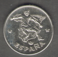 1990 WORLD CUP COPPA DEL MONDO MEDAL / COIN ESPAÑA SPAIN - Autres & Non Classés