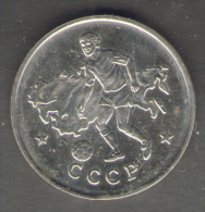 1990 WORLD CUP COPPA DEL MONDO MEDAL / COIN CCCR RUSSIA - Autres & Non Classés