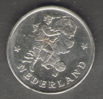 1990 WORLD CUP COPPA DEL MONDO MEDAL / COIN NEDERLAND - Autres & Non Classés