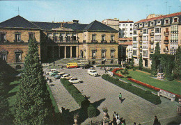Delcampe - Espana, Pais Vasco, Vitoria, Plaza De La Provincia, Auto-voiture, Circulante Si 1965 - Álava (Vitoria)