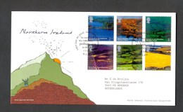 Nbd0201b LANDSCHAPPEN NORTHERN IRELAND LANDSCAPES LANDSCHAFTEN GREAT BRITAIN 2004 FDC - 2001-2010. Decimale Uitgaven