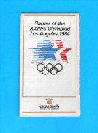 SUMMER OLYMPIC GAMES LOS ANGELES 1984. ( Usa ) - Official Programme & Guide Publication * Jeux Olympiques Olympia - Habillement, Souvenirs & Autres