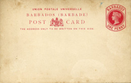Entier Postal ONE PENNY Neuf Beau - Barbades (...-1966)