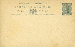Entier Postal  APenny Half Penny Vert Victoria Beau Très Beau - Jamaica (...-1961)