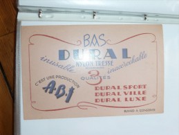 Buvard  Bas DURAL A B I - Textile & Vestimentaire