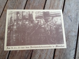Ganzsache Propagandakarte Postkarte Reichswehrkommando München 1923 Selten - Unclassified